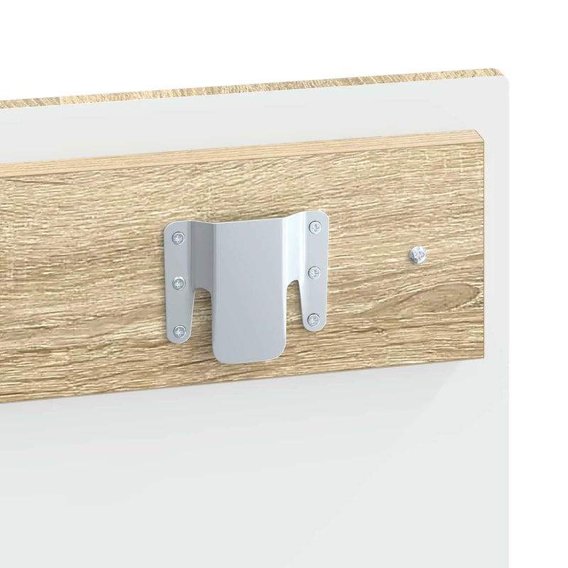 Wall-Mounted Headboard UTRECHT Sonoma Oak Engineered Wood