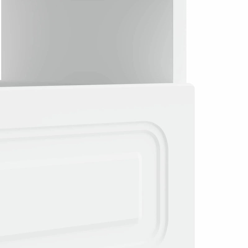 LED TV Cabinet White Engineered Wood