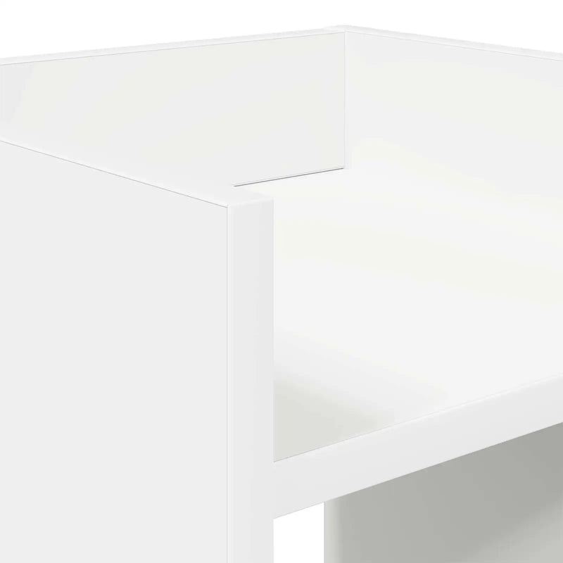 Plant Stand 2 pcs White 30 x 30 x 100 cm Engineered Wood