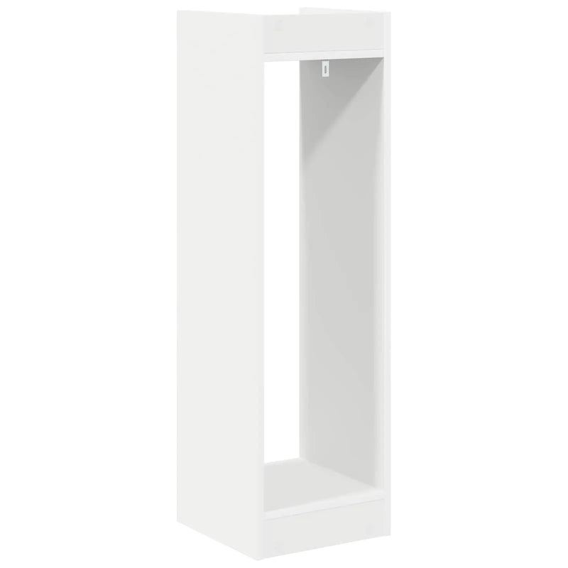 Plant Stand 2 pcs White 30 x 30 x 100 cm Engineered Wood