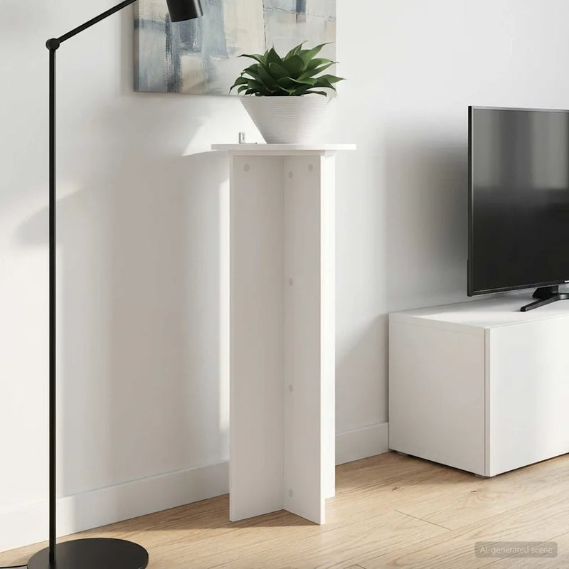 Plant Stand 2 pcs White ��40 x 100 cm Engineered Wood