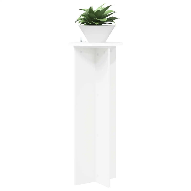 Plant Stand 2 pcs White ��40 x 100 cm Engineered Wood