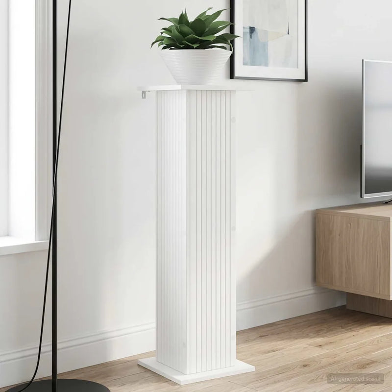 Plant Stand 2 pcs White 30.5 x 30 x 100.5 cm Engineered Wood