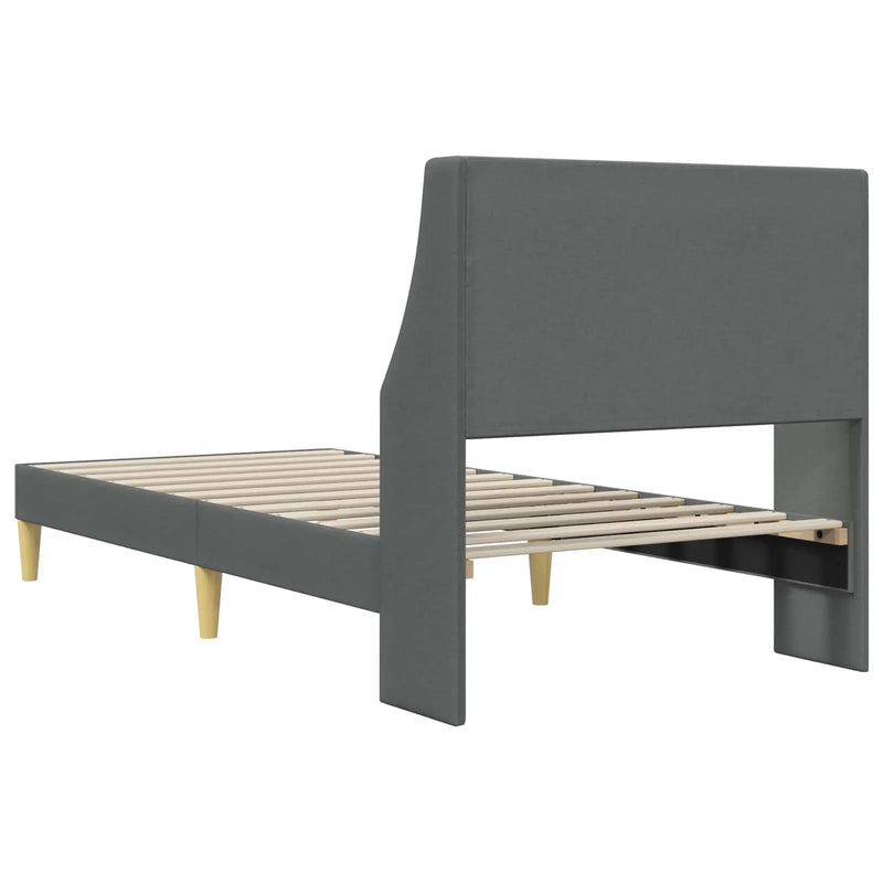 Bed Frame with Headboard connect plate