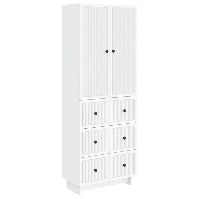 Cabinet Set 2 pcs 66 x 34.5 x 90 cm Engineered Wood