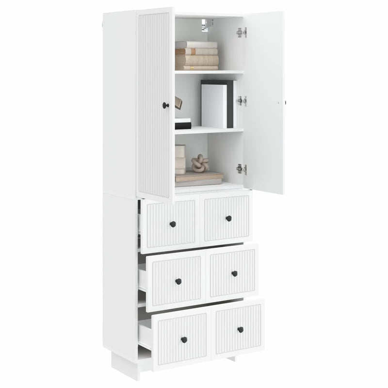 Cabinet Set 2 pcs 66 x 34.5 x 90 cm Engineered Wood