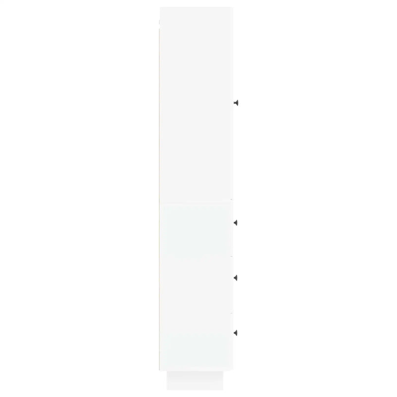 Cabinet Set 2 pcs White 33 x 34.5 x 90 cm Engineered Wood