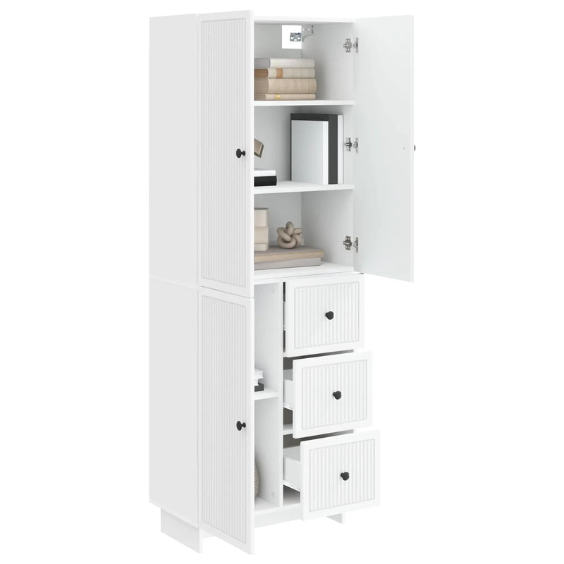 Cabinet Set 2 pcs 66 x 34.5 x 90 cm Engineered Wood