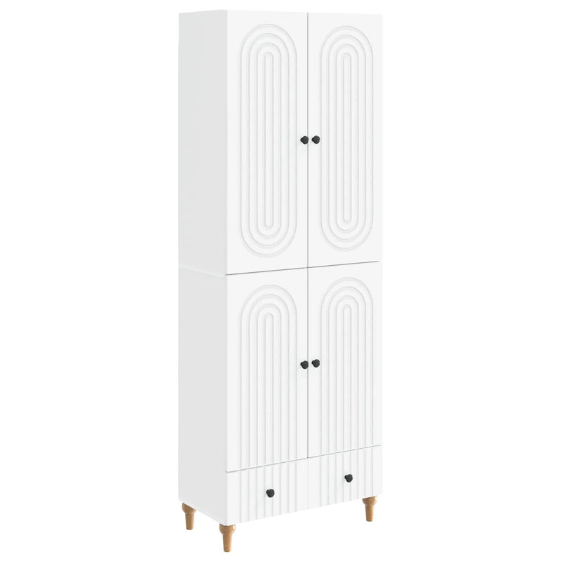 Cabinet Set 2 pcs 66 x 34.5 x 95 cm Engineered Wood
