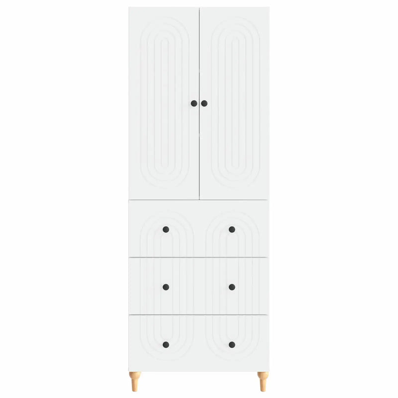 Cabinet Set 2 pcs 66 x 34.5 x 90 cm Engineered Wood