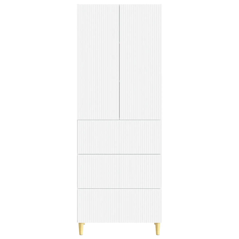 Cabinet Set 2 pcs 66 x 34.5 x 90 cm Engineered Wood