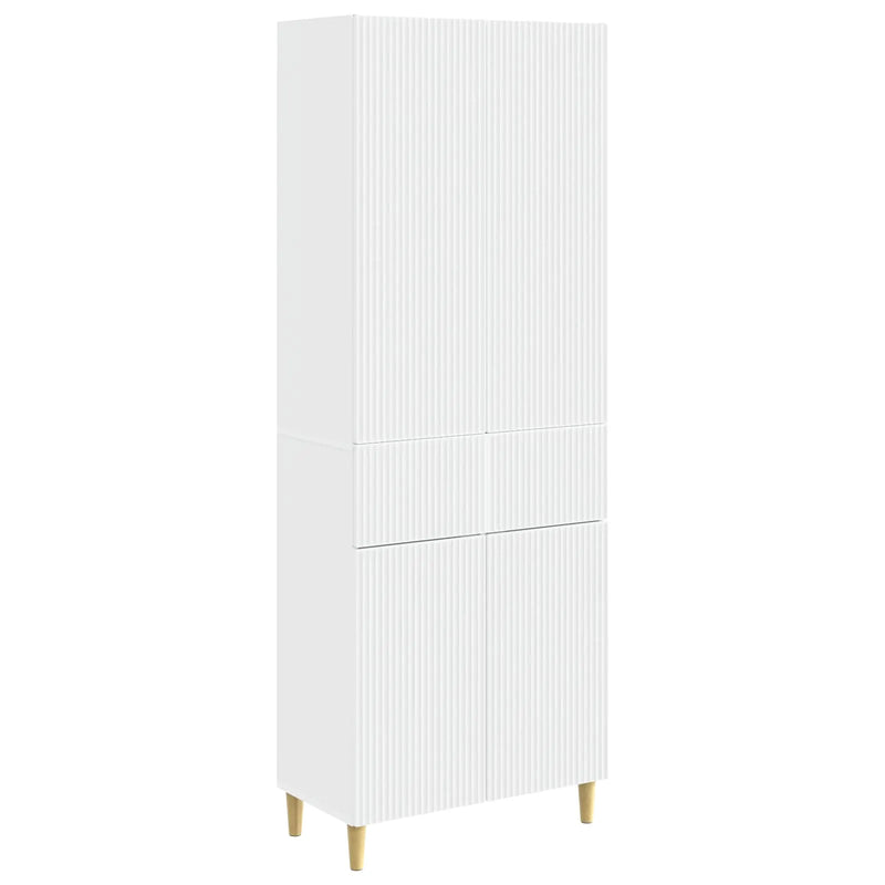 Cabinet Set 2 pcs 66 x 34.5 x 90 cm Engineered Wood
