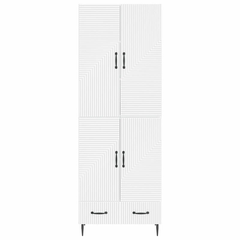 Cabinet Set 2 pcs 66 x 34.5 x 95 cm Engineered Wood