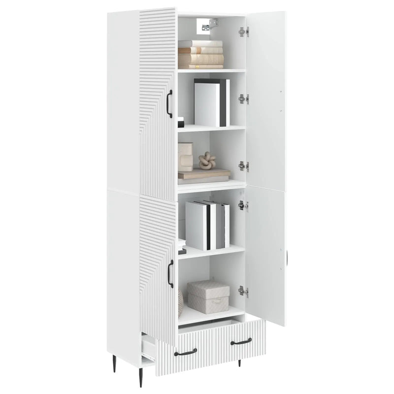 Cabinet Set 2 pcs 66 x 34.5 x 95 cm Engineered Wood