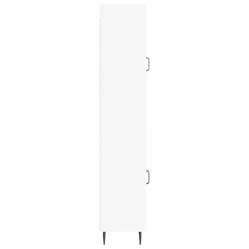 Cabinet Set 2 pcs White 33 x 34.5 x 89.5 cm Engineered Wood