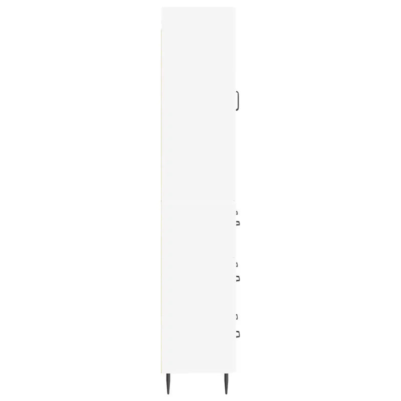 Cabinet Set 2 pcs White 66 x 34.5 x 90 cm Engineered Wood