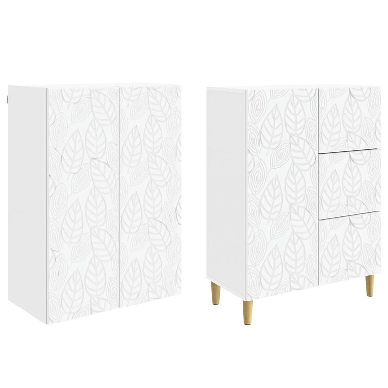 2 pcs White