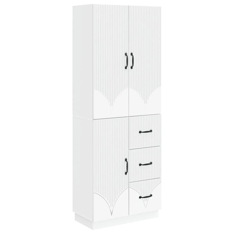 Cabinet Set 2 pcs Engineered Wood
