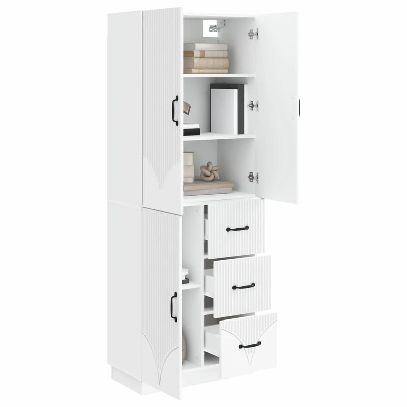 Cabinet Set 2 pcs Engineered Wood