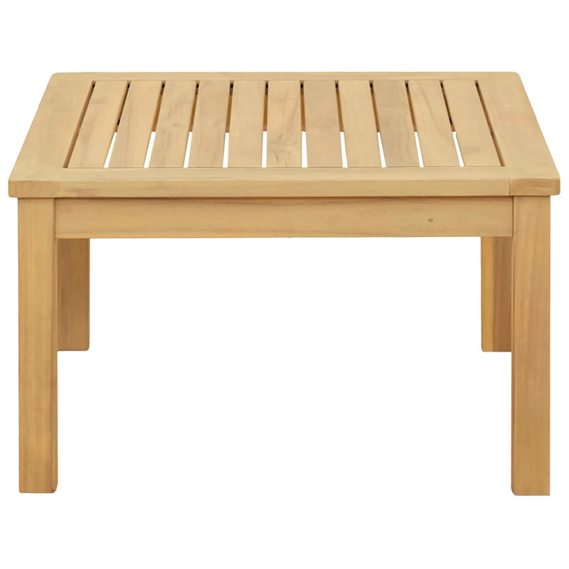 Coffee Table Light acacia 60 x 60 x 36 cm Solid Acacia Wood
