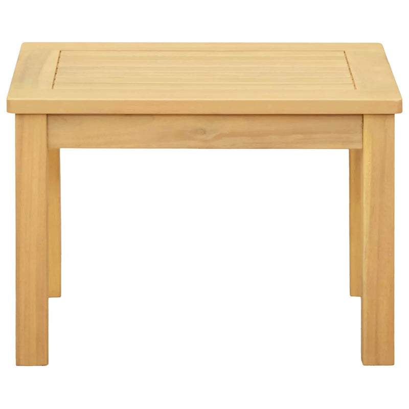 Coffee Table Light acacia 50 x 35 x 36 cm Solid Acacia Wood