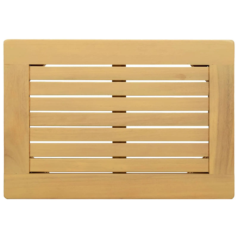 Coffee Table Light acacia 50 x 35 x 36 cm Solid Acacia Wood
