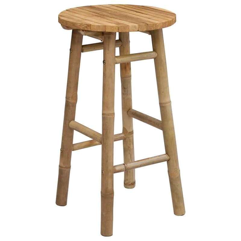 Garden Stool Natural �� 38 x 68 cm Bamboo