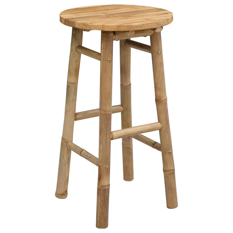 Garden Stool Natural �� 38 x 68 cm Bamboo