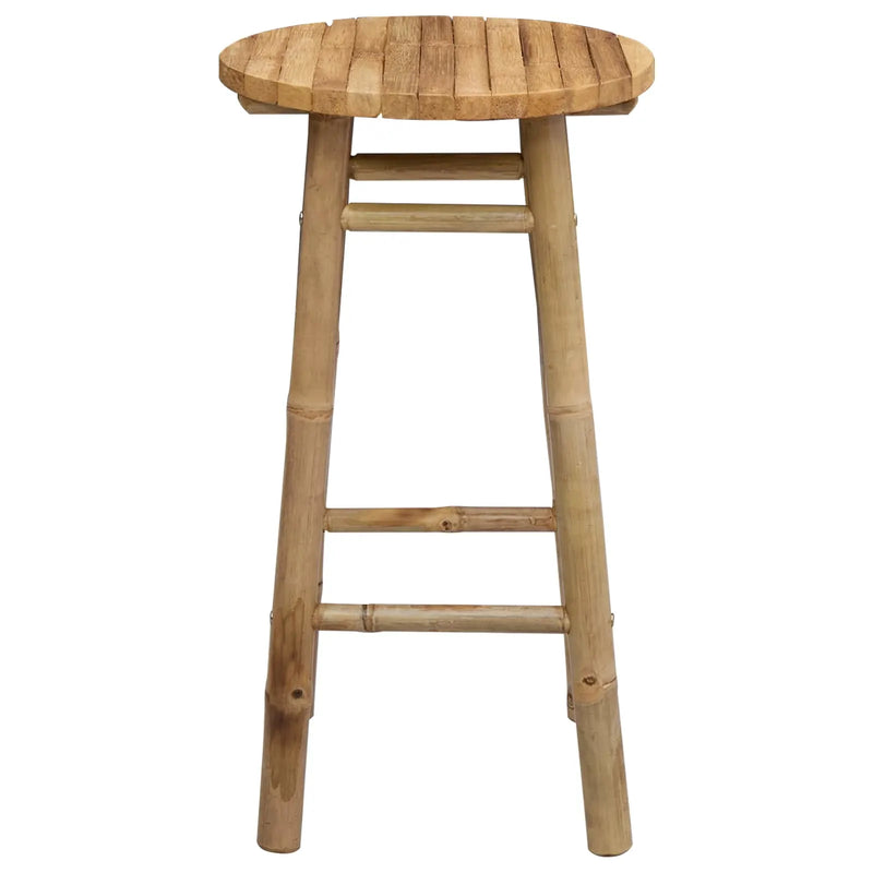 Garden Stool Natural �� 38 x 68 cm Bamboo