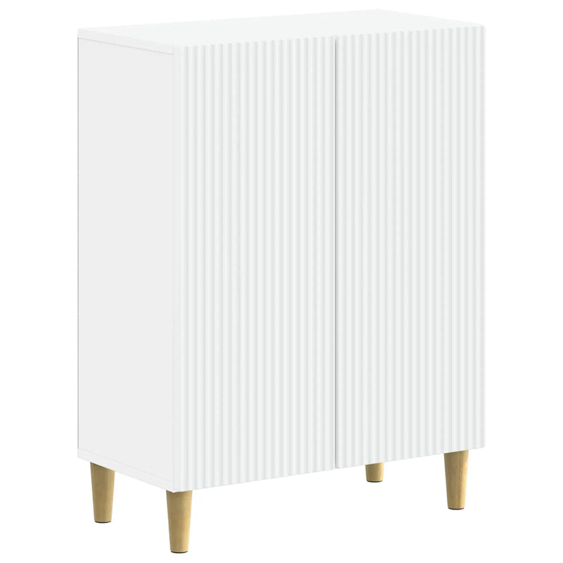 2 Piece Bathroom Cabinet Set ARNHEM White Engineered Wood