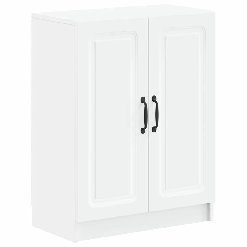 2 Piece Bathroom Cabinet Set UTRECHT White Engineered Wood
