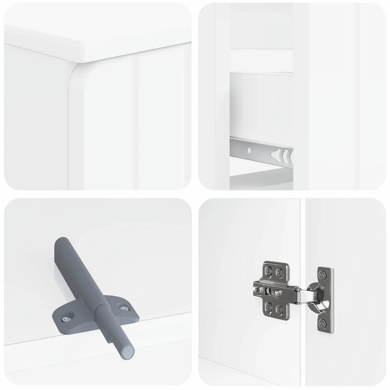 3 Piece Bathroom Cabinet Set ZWOLLE Engineered Wood