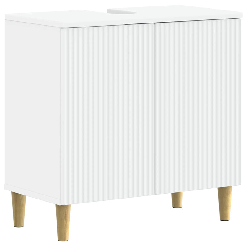 3 Piece Bathroom Cabinet Set ARNHEM Engineered Wood