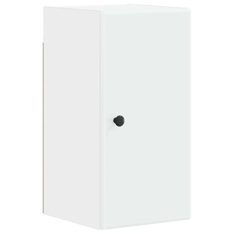 4 Piece Bathroom Cabinet Set BREDA White Engineered Wood