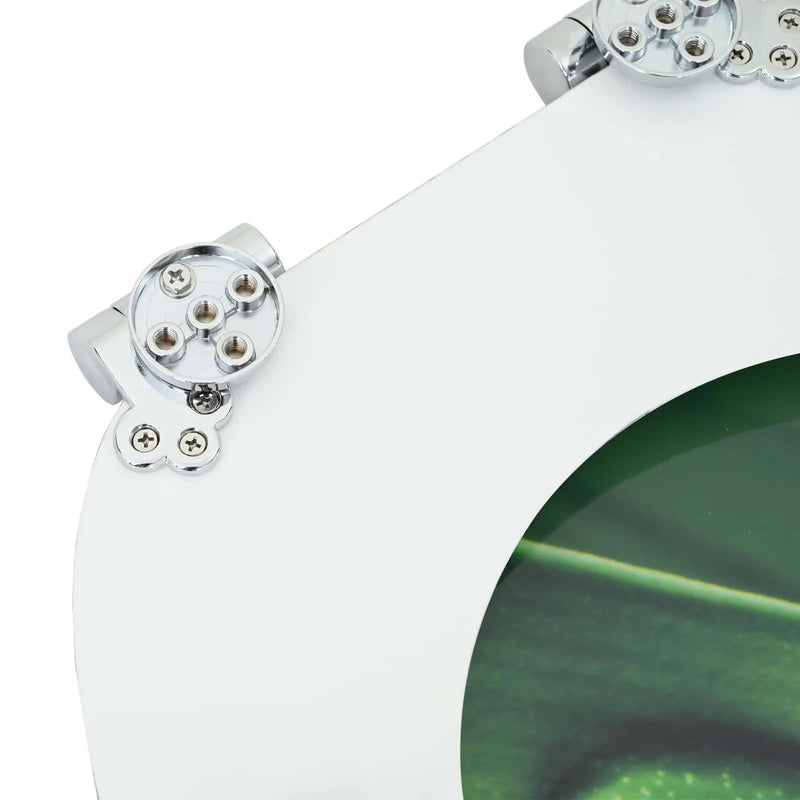 Soft-Close Toilet Seat Green Drop 44 x 38 cm MDF board