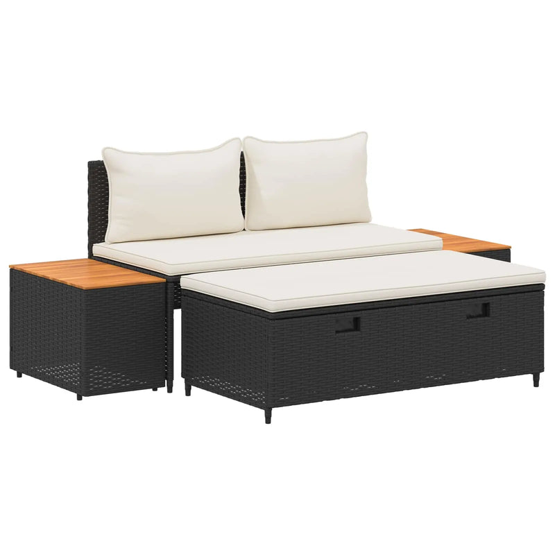 Outdoor Sofa Set 4 -Seater 4 pcs 55 x 30 x 39 cm.