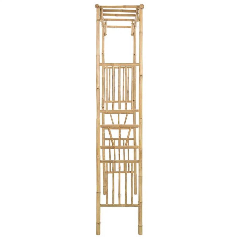 Garden Arch Natural 110 x 40 x 205 cm Bamboo