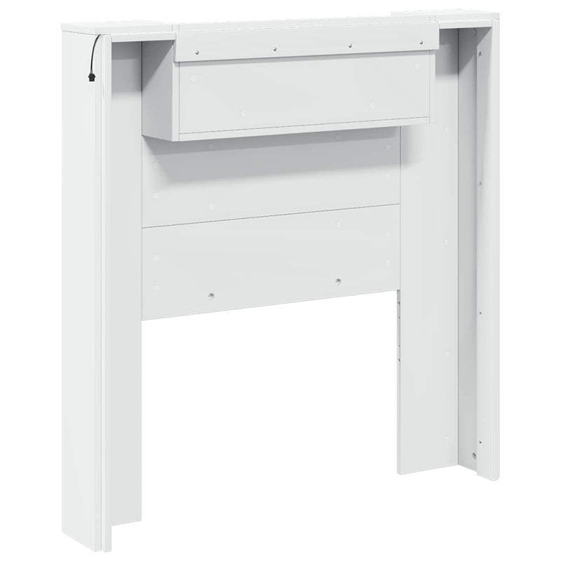 vidaXL Headboard White 100 x 16,5 x 103,5 cm Engineered Wood