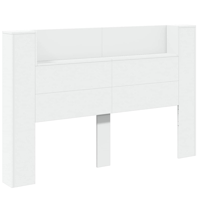 vidaXL Headboard White 160 x 16,5 x 103,5 cm Engineered Wood