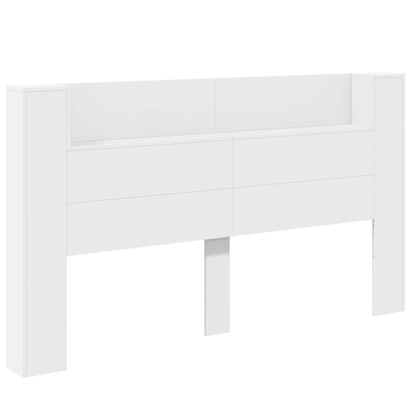 vidaXL Headboard White 180 x 16,5 x 103,5 cm Engineered Wood