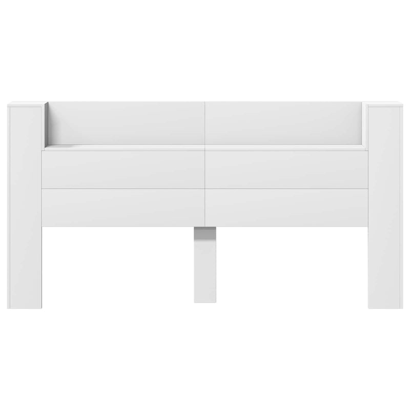 vidaXL Headboard White 200 x 16,5 x 103,5 cm Engineered Wood