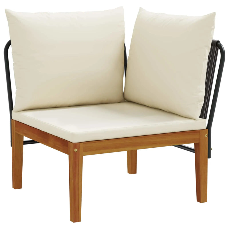 2 pcs Solid Acacia Wood Natural