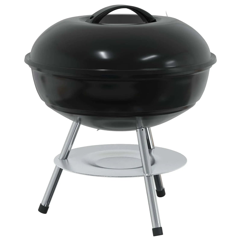 Charcoal Grill Black 36.5 x 36.5 x 40 cm