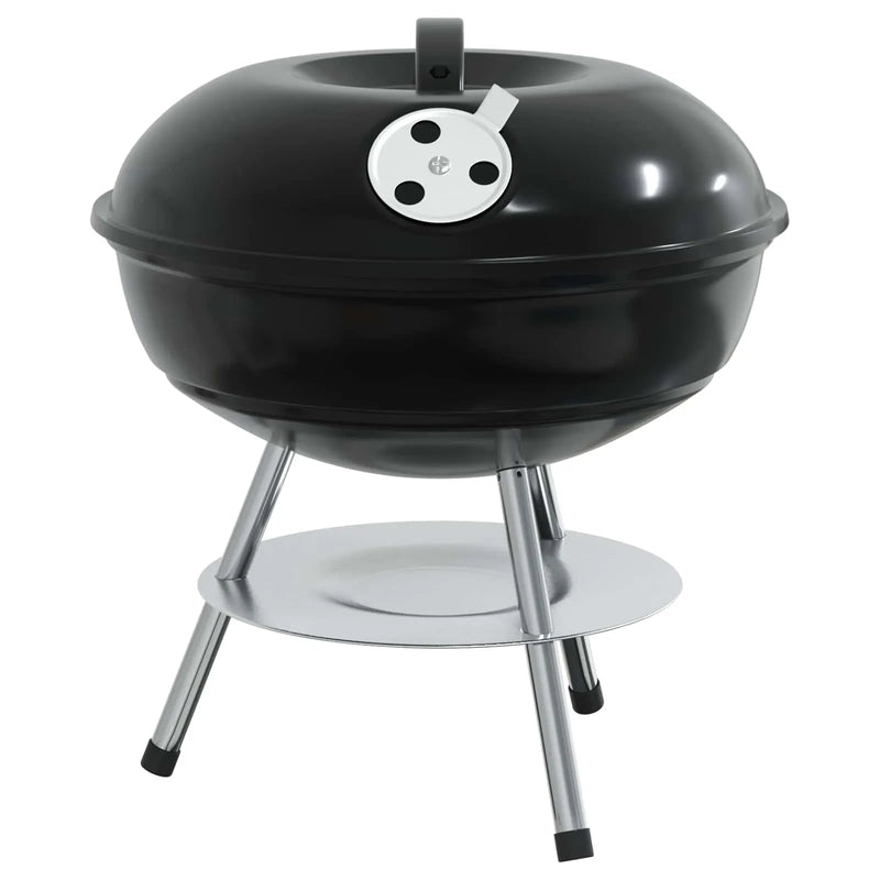 Charcoal Grill Black 36.5 x 36.5 x 40 cm