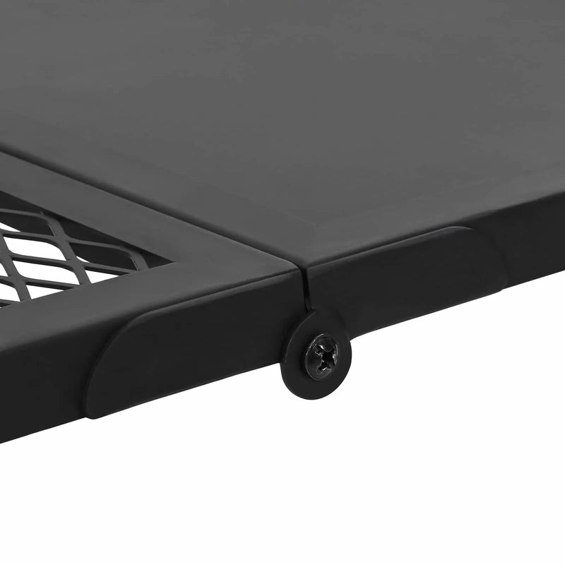 Foldable Camping Grill Black 31.5 x 26.5 x 4 cm Alloy Steel