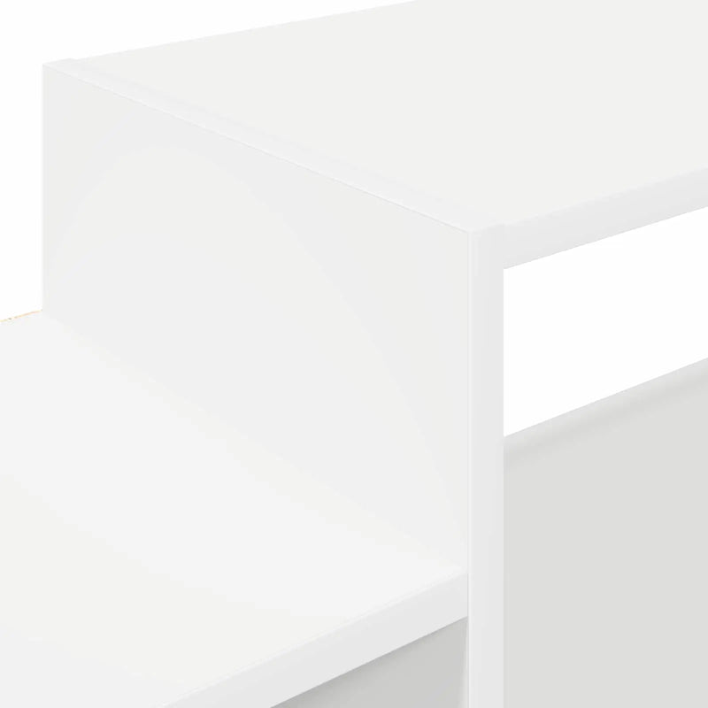 Wall-mounted TV Cabinet Wall-Mounted White 140 x 28 x 21 cm