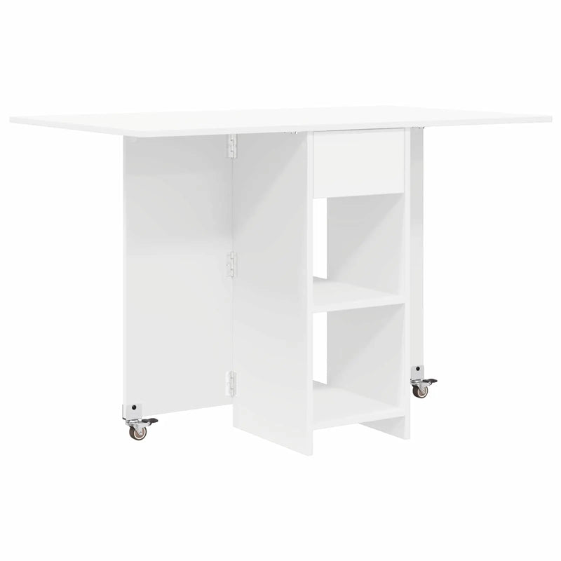 Dinning Table 115 x 70 x 75 cm Engineered Wood White