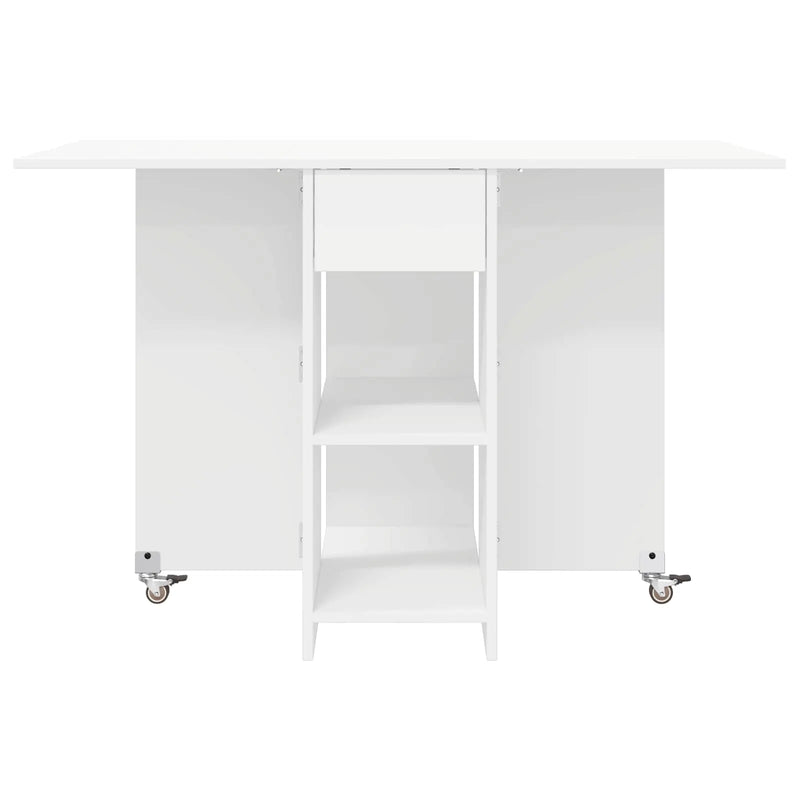 Dinning Table 115 x 70 x 75 cm Engineered Wood White