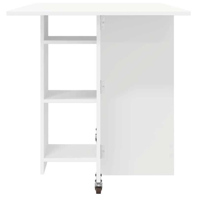 Dinning Table 115 x 70 x 75 cm Engineered Wood White