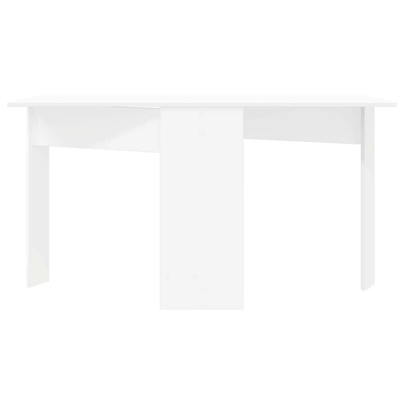 Dinning Table 138 x 70 x 73.5 cm Engineered Wood White